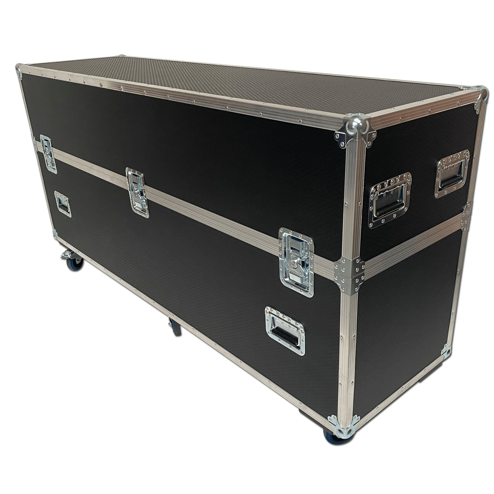 50 Digital Signage Totem Flight Case for Dsign 50 Freestanding 10 Point Touch Screen Display 